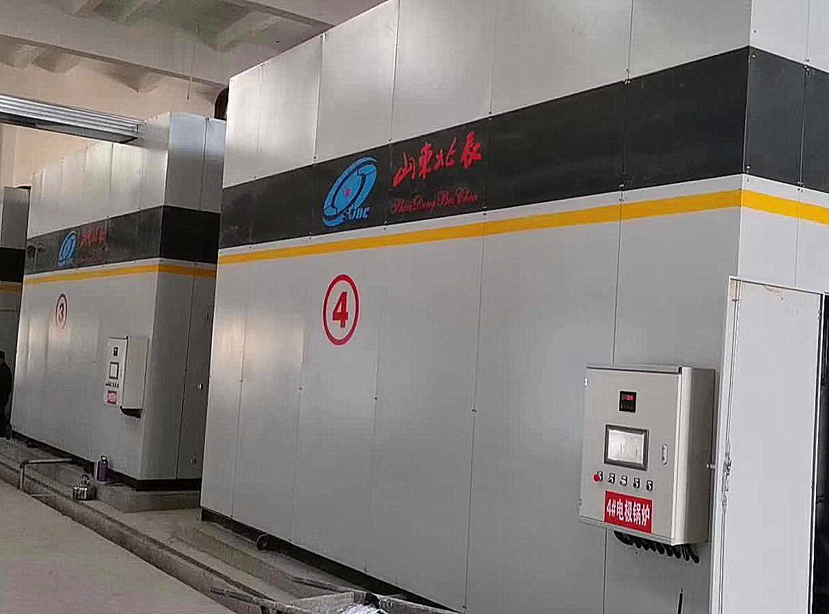 High voltage electrode steam boiler